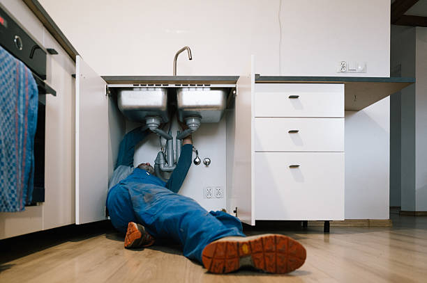 Professional Plumbing technician working in Newton, KS